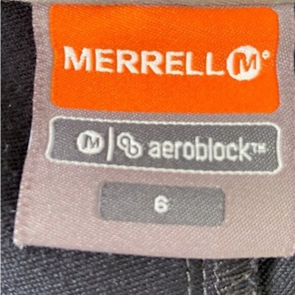 Merrell aeroblock trousers stretch pants 6 grey charcoal adventure-ready hicking - Picture 4 of 13